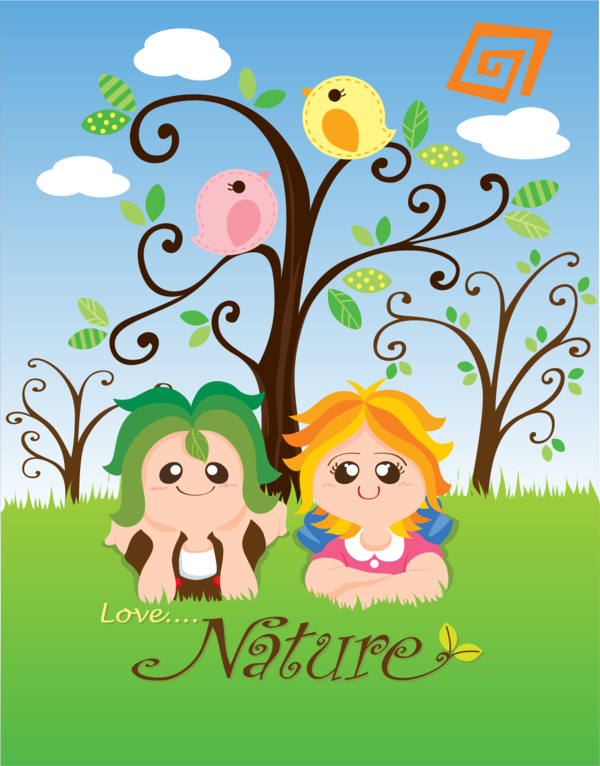 Free Child Flora Flower Cartoon Clipart Clipart Transparent Background