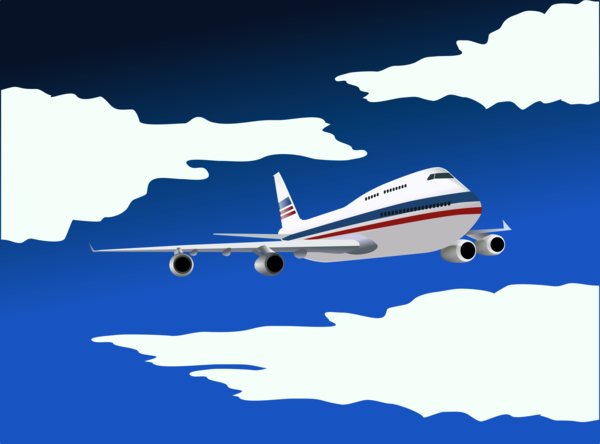 Free Airplane Airplane Airliner Sky Clipart Clipart Transparent Background