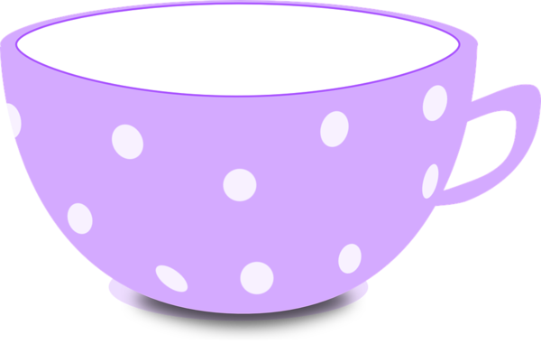 Free Coffee Cup Tableware Violet Clipart Clipart Transparent Background