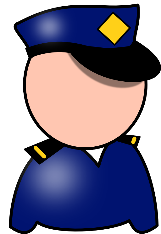 Free Police Headgear Hat Smile Clipart Clipart Transparent Background