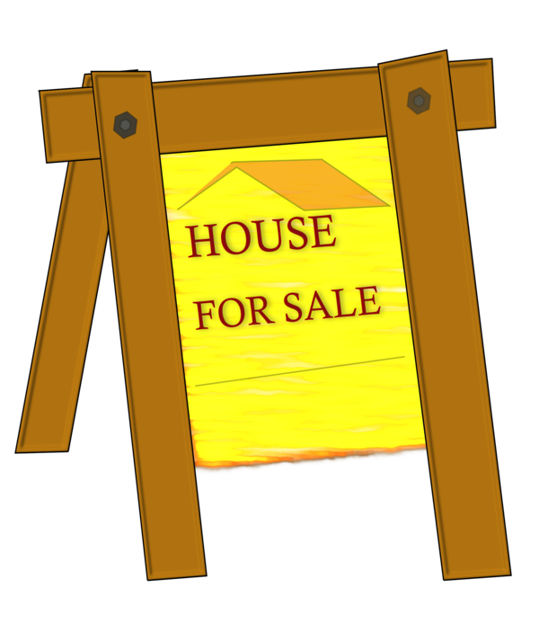 Free House Text Line Sign Clipart Clipart Transparent Background