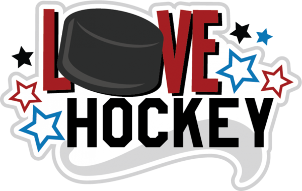 Free Hockey Text Logo Recreation Clipart Clipart Transparent Background