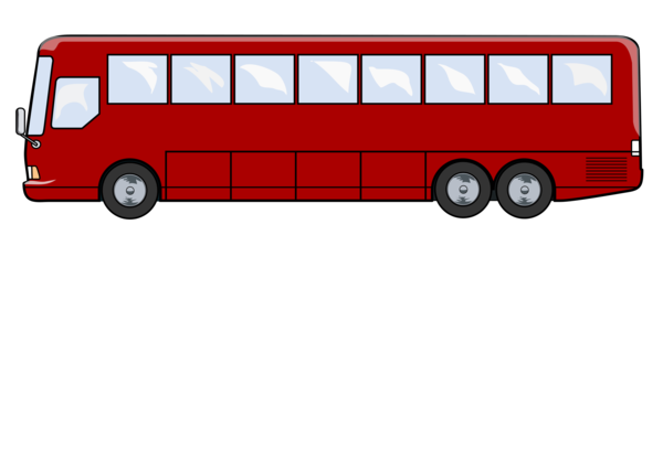 Free School Vehicle Transport Double Decker Bus Clipart Clipart Transparent Background