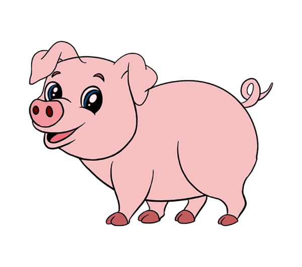 Free Pig Pig Nose Cartoon Clipart Clipart Transparent Background