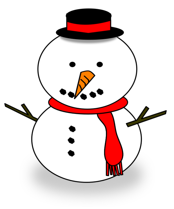 Free Christmas Snowman Beak Christmas Ornament Clipart Clipart Transparent Background