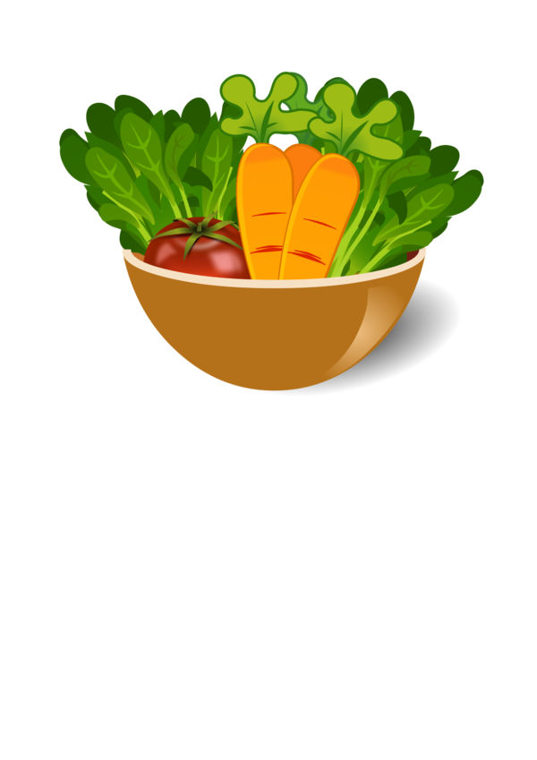 Free Salad Vegetable Flowerpot Food Clipart Clipart Transparent Background