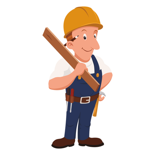 Free Job Cartoon Standing Male Clipart Clipart Transparent Background