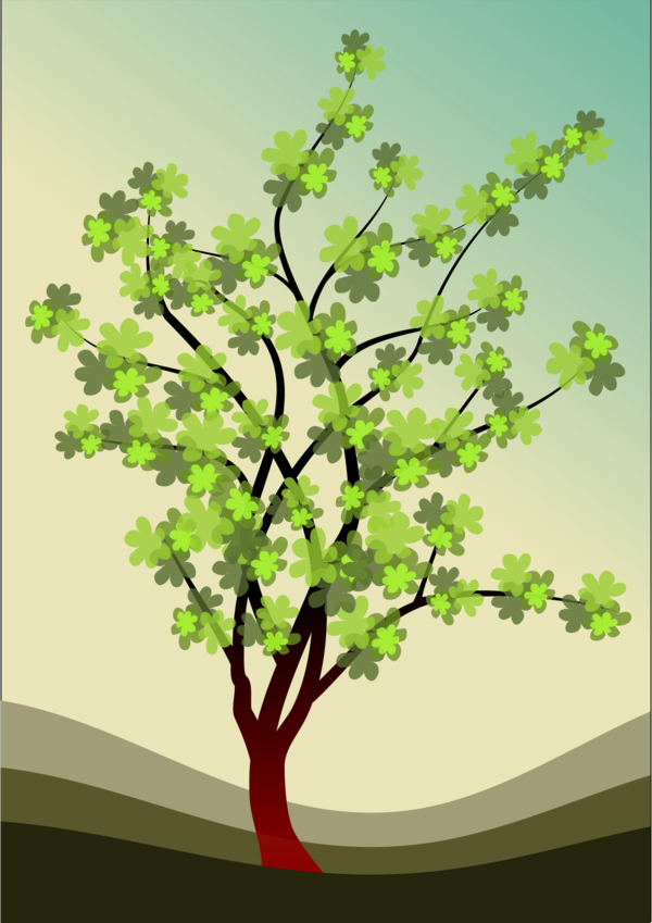 Free Tree Tree Plant Branch Clipart Clipart Transparent Background
