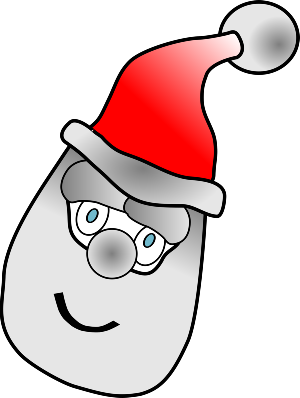 Free Christmas Nose Santa Claus Finger Clipart Clipart Transparent Background