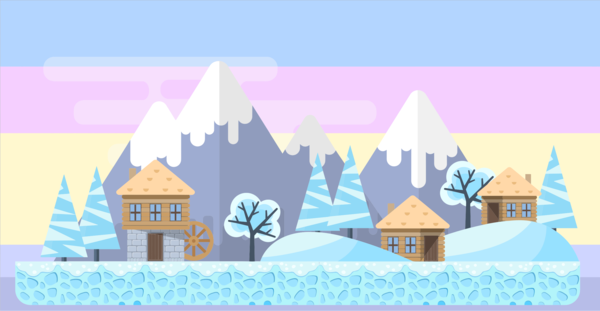 Free Winter Sky Winter Clipart Clipart Transparent Background