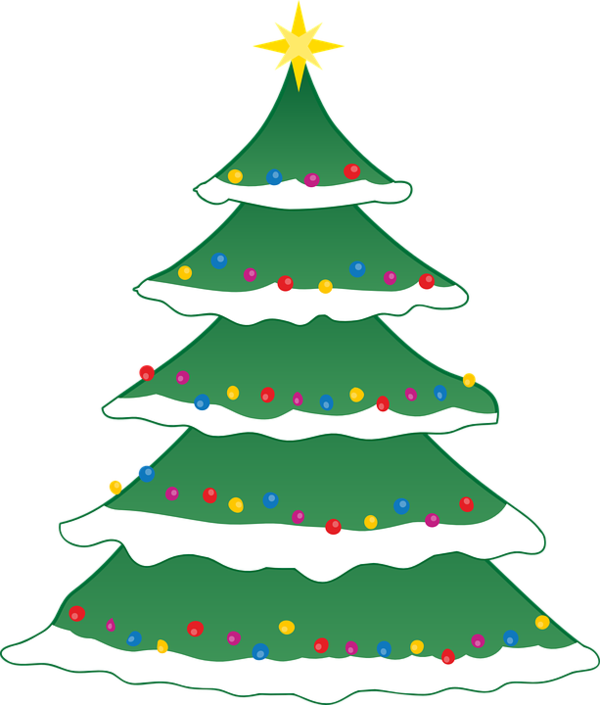 Free Tree Christmas Tree Christmas Decoration Christmas Ornament Clipart Clipart Transparent Background