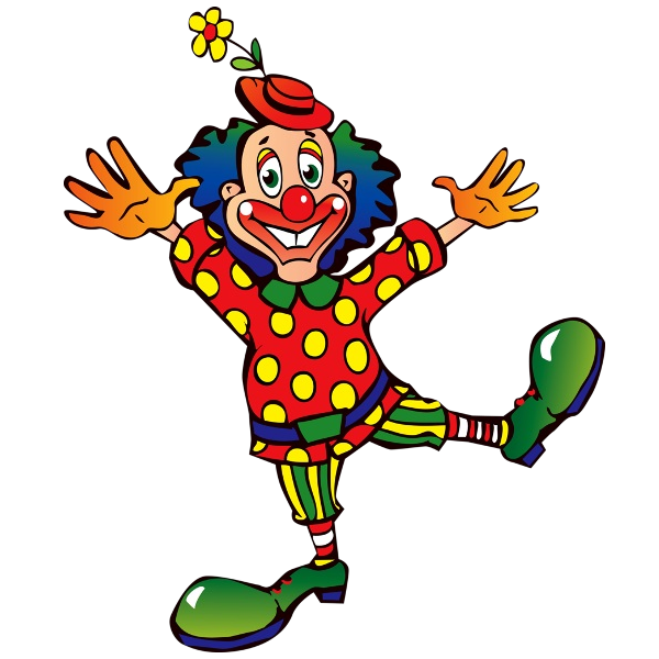 Free Clown Entertainment Clown Line Clipart Clipart Transparent Background