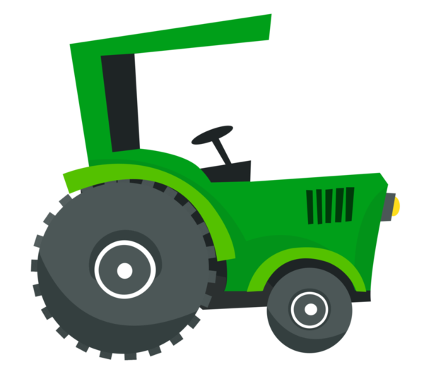 Free Farmer Vehicle Tractor Machine Clipart Clipart Transparent Background