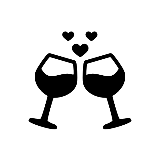 Free Wine Black And White Line Drinkware Clipart Clipart Transparent Background