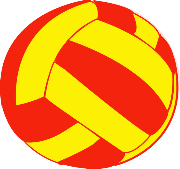 Free Volleyball Ball Circle Line Clipart Clipart Transparent Background
