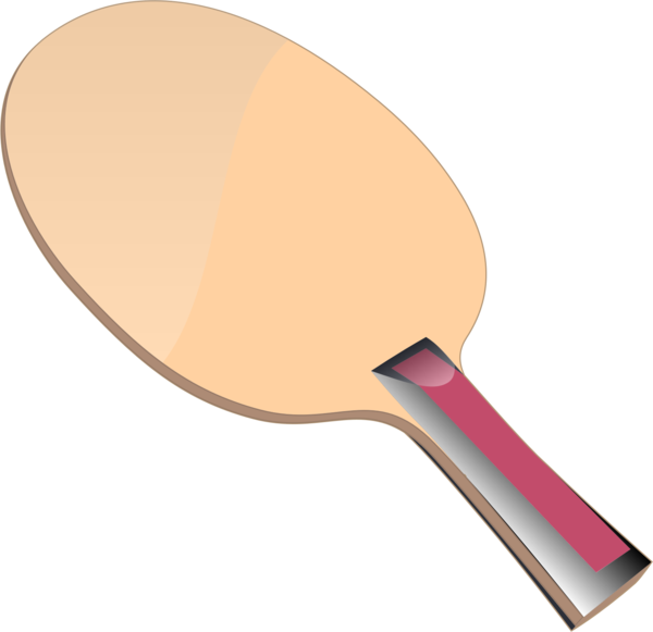 Free Tennis Line Material Table Tennis Racket Clipart Clipart Transparent Background