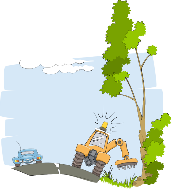 Free Tree Tree Plant Cartoon Clipart Clipart Transparent Background