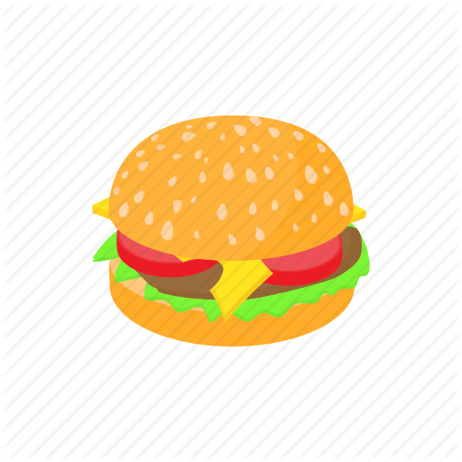 Free Fast Food Hamburger Food Cheeseburger Clipart Clipart Transparent Background