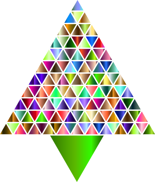 Free Christmas Triangle Line Symmetry Clipart Clipart Transparent Background
