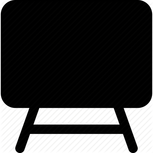 Free Chalkboard Black And White Line Chair Clipart Clipart Transparent Background