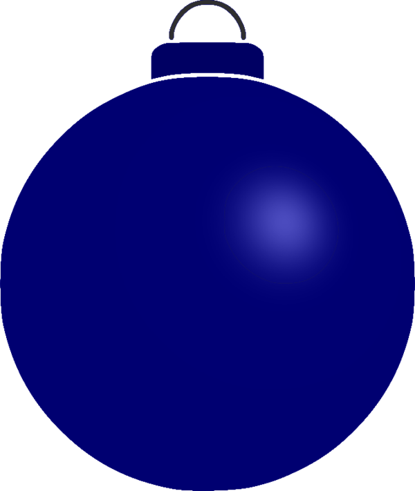 Free Tree Cobalt Blue Christmas Ornament Sphere Clipart Clipart Transparent Background