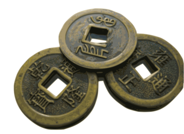Free Cash Button Brass Metal Clipart Clipart Transparent Background
