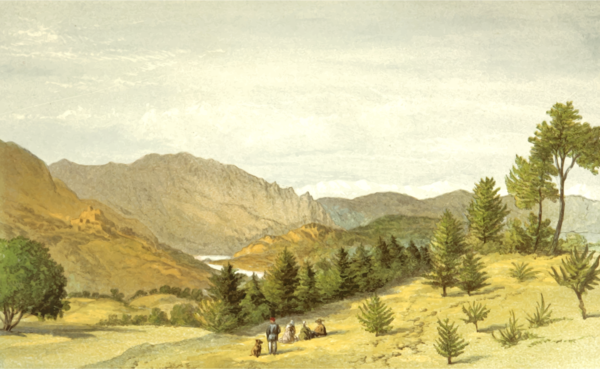 Free Tree Ecosystem Watercolor Paint Landscape Clipart Clipart Transparent Background
