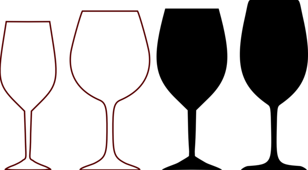 Free Wine Stemware Champagne Stemware Wine Glass Clipart Clipart Transparent Background