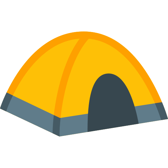 Free Camping Angle Cap Yellow Clipart Clipart Transparent Background