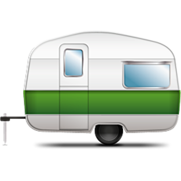 Free Camping Caravan Angle Car Clipart Clipart Transparent Background