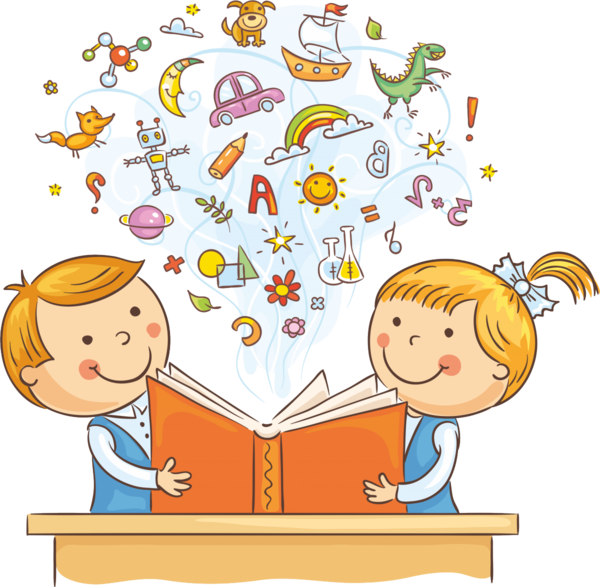 Free Reading Text Line Child Clipart Clipart Transparent Background