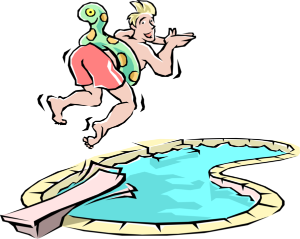 Free Swimming Line Recreation Area Clipart Clipart Transparent Background