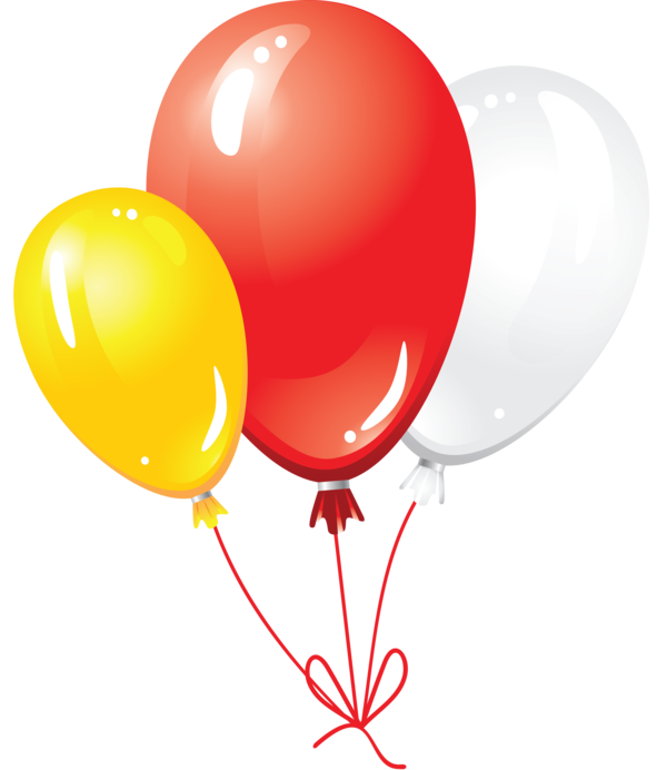 Free Birthday Balloon Line Party Supply Clipart Clipart Transparent Background