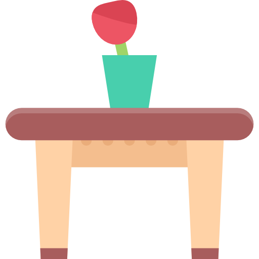 Free Dining Table Furniture Line Clipart Clipart Transparent Background