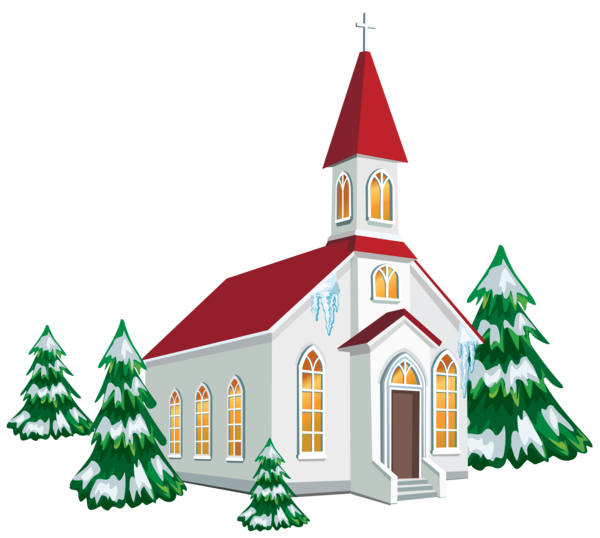 Free Church Christmas Tree Christmas Ornament Christmas Decoration Clipart Clipart Transparent Background