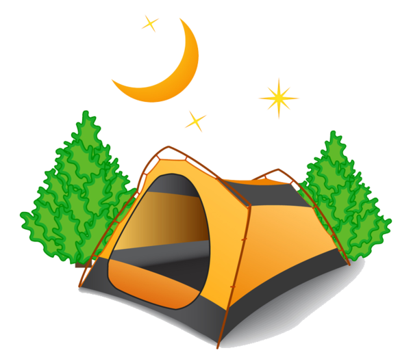Free Camping Plant Tree Line Clipart Clipart Transparent Background