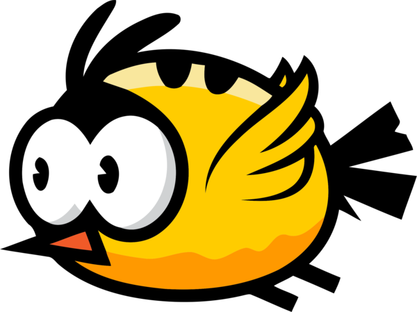 Free Bird Smiley Beak Yellow Clipart Clipart Transparent Background