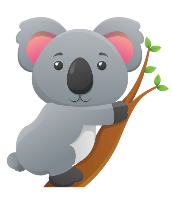 Free Bear Koala Bear Mouse Clipart Clipart Transparent Background