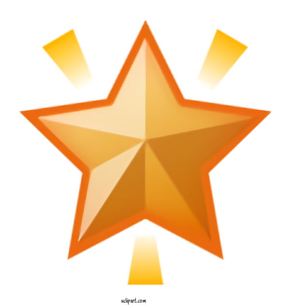 Free Holidays Orange Star Logo For Diwali Clipart Transparent Background