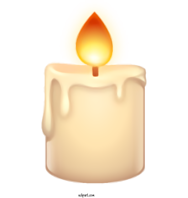 Free Holidays Candle Flameless Candle Wax For Diwali Clipart Transparent Background