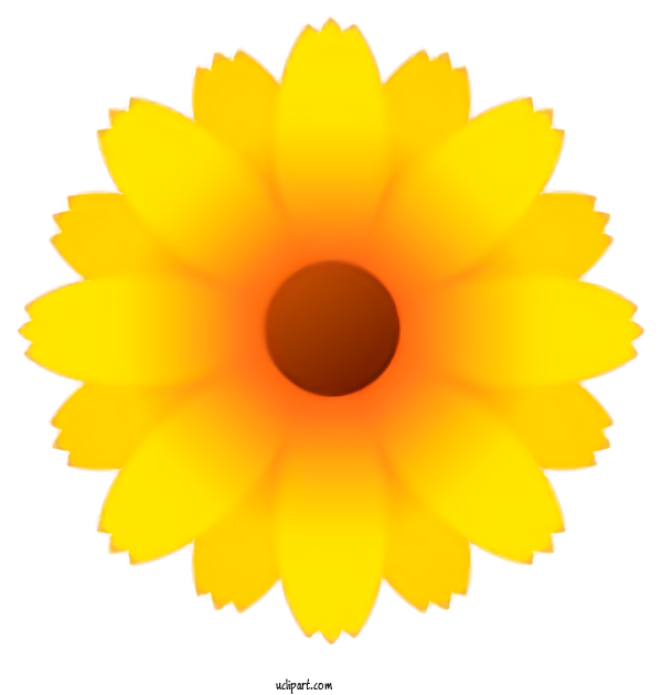 Free Holidays Yellow Sunflower Sunflower For Easter Clipart Transparent Background