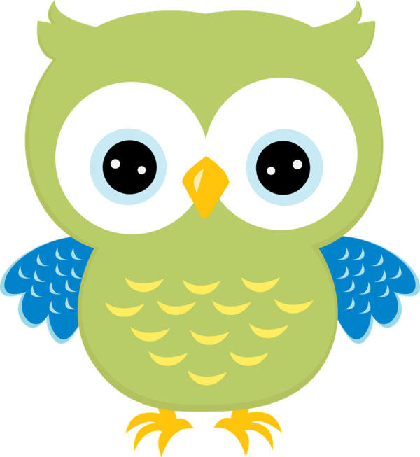 Free Bird Owl Yellow Bird Clipart Clipart Transparent Background