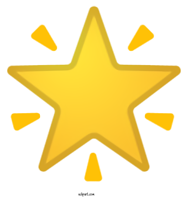 Free Holidays Yellow Star Astronomical Object For Diwali Clipart Transparent Background