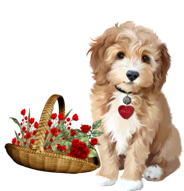 Free Dog Dog Puppy Puppy Love Clipart Clipart Transparent Background