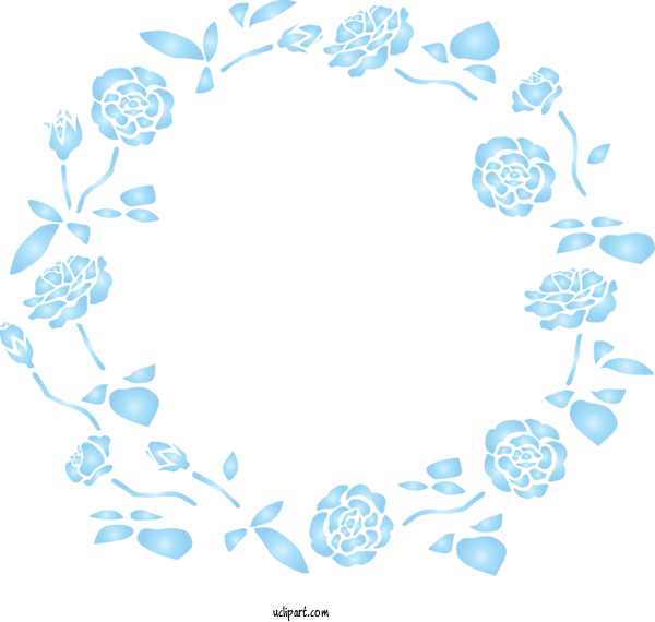 Free Flowers Blue Aqua Turquoise For Rose Clipart Transparent Background