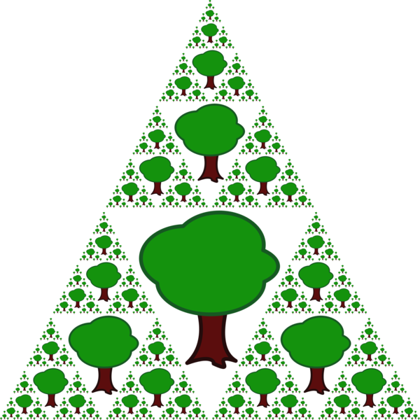 Free Leaf Christmas Tree Leaf Tree Clipart Clipart Transparent Background