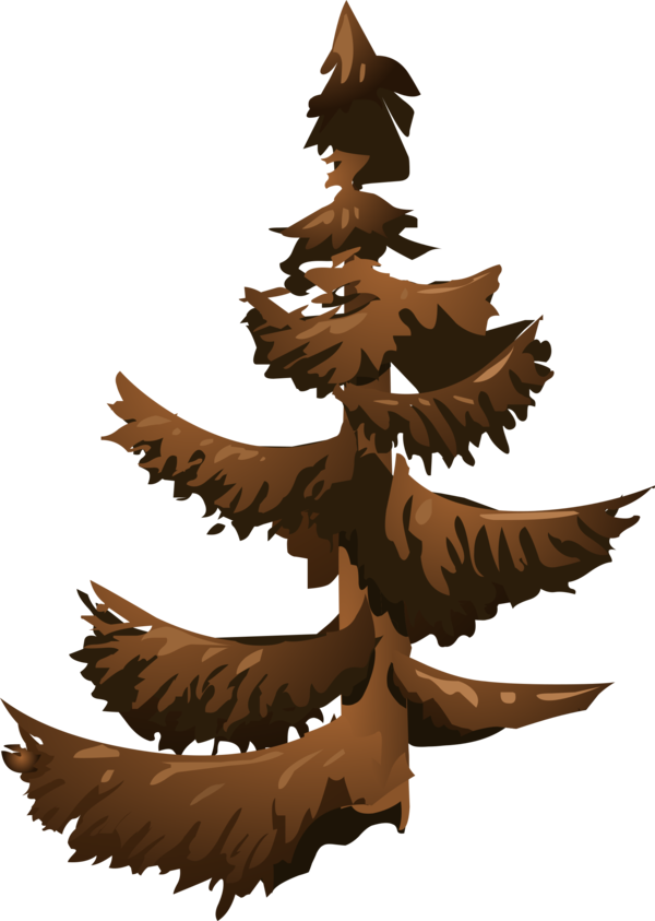 Free Leaf Christmas Tree Tree Leaf Clipart Clipart Transparent Background