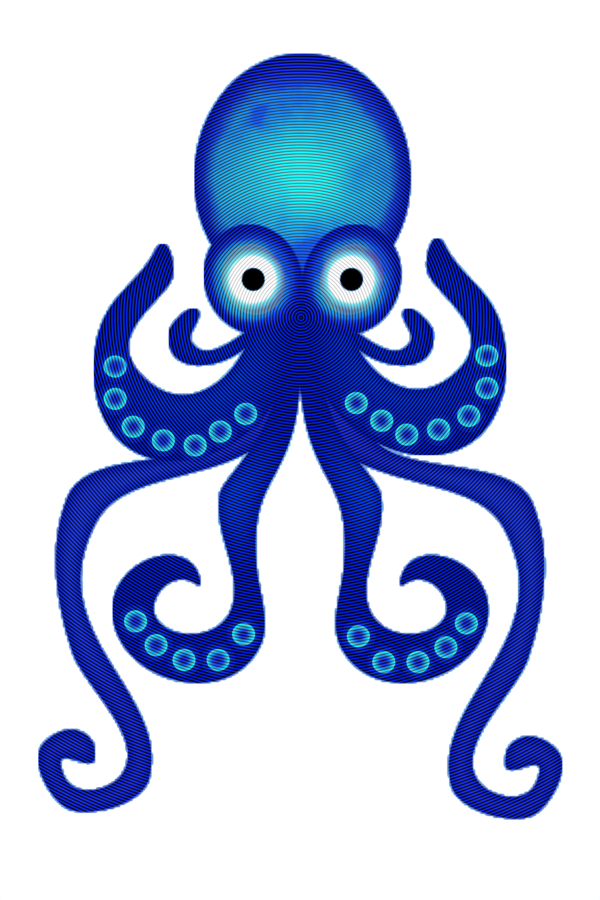 Free Octopus Octopus Line Clipart Clipart Transparent Background