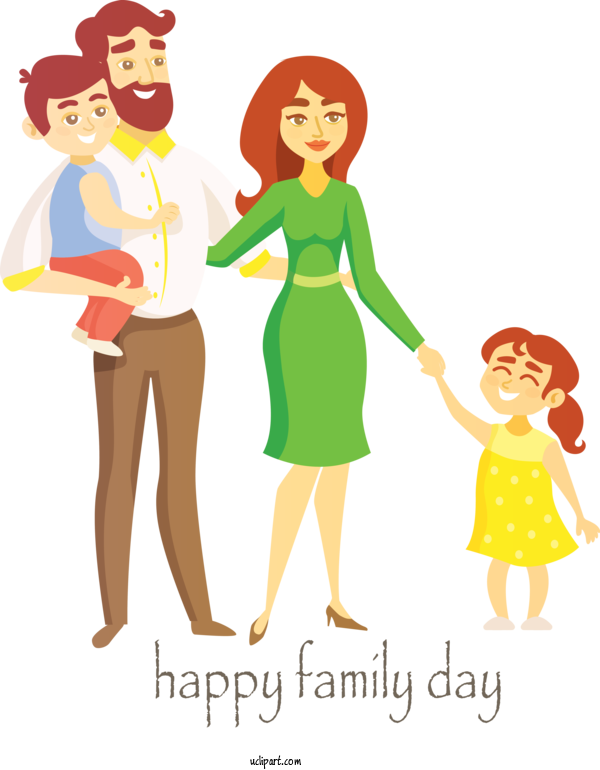 Free People Cartoon Fun Gesture For Family Clipart Transparent Background