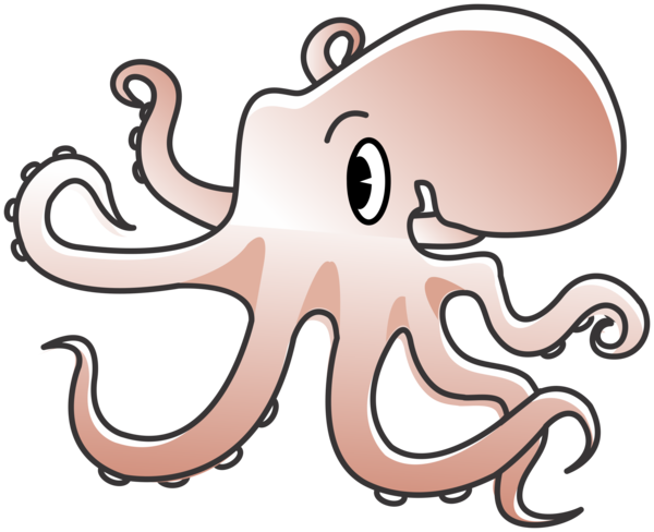Free Octopus Nose Octopus Line Clipart Clipart Transparent Background